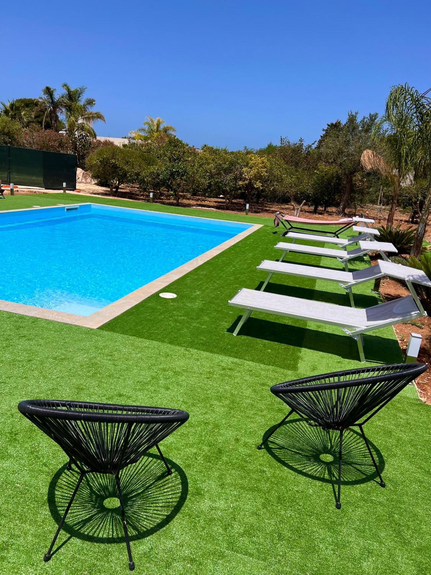 Villa Siciliana Con Piscina "Dal Picciotto" Marsala Ngoại thất bức ảnh